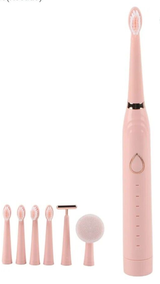 Electric Toothbrush, with 6 brushingmodes, Smart Timer and IPX7 Waterproof.